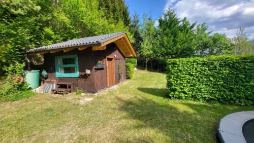 Vernieuwde houten schuur